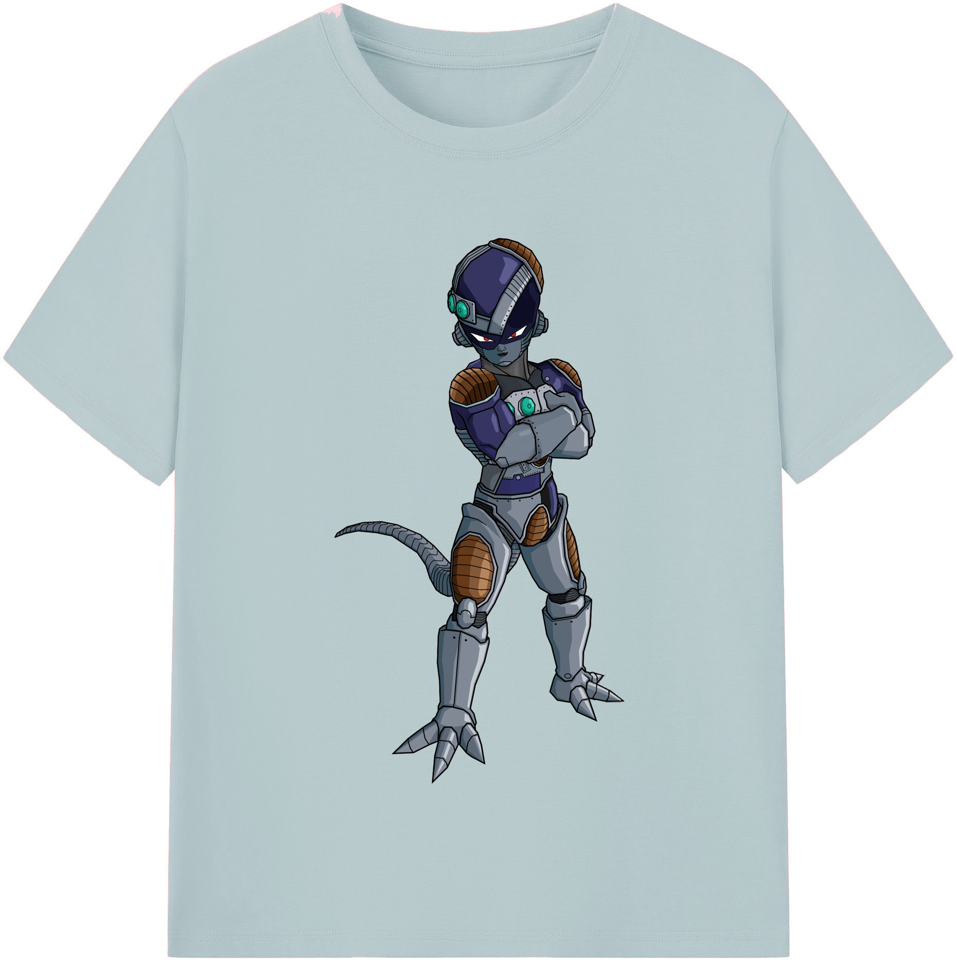 （画像用） ドラゴンボール フリーザ DRAGON BALL Frieza 綿100％半袖Tシャツ（フロントプリント）